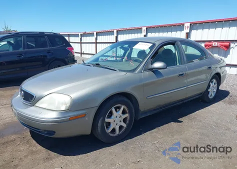 2002 Mercury Sable Gs из США, поврежденный, VIN 1MEFM50U92G639145